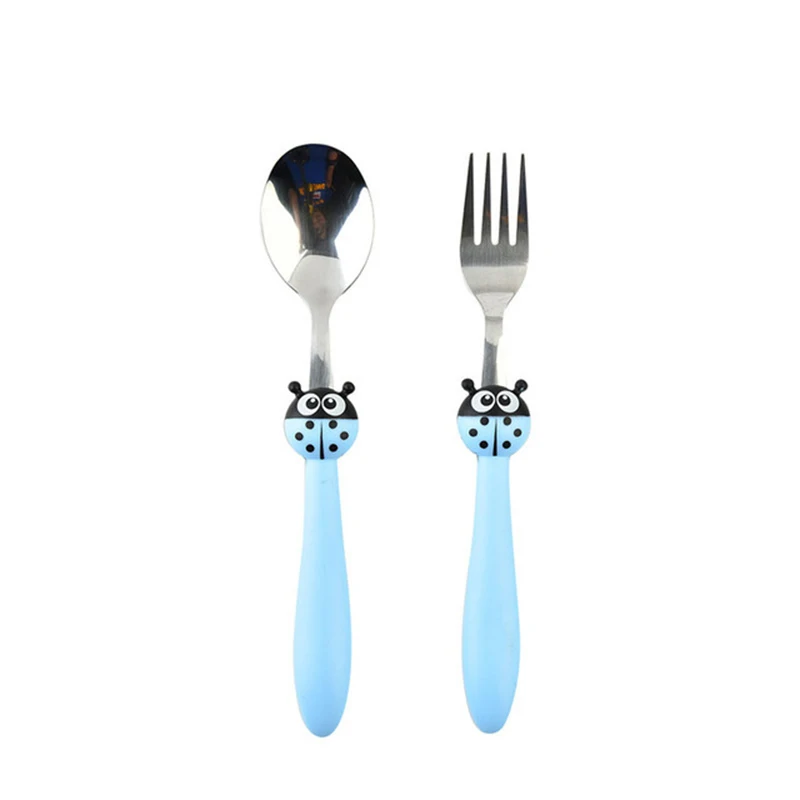 Keythemelife-2pcs-set-Cartoon-Ladybugs-Kids-Dinnerware-Sets-Children-Tableware-Suit-Stainless-Steel-Fork-Set-2D.jpg_640x640 (1)