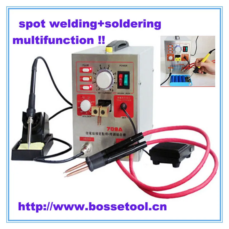 Cheap 709A Battery Spot Welding Machine,Spot Welder+Soldering Station with Universal Welding Pen
Cheap 709A Battery Spot Welding Machine,Spot Welder+Soldering Station with Universal Welding Pen