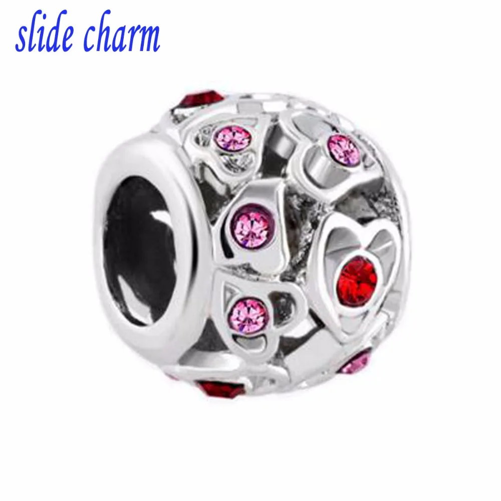 DIY Beads Birthstone Charms Filigree Open Heart Love Rose Pink Elements Crystal Bead fit Pandora bracelet
DIY Beads Birthstone Charms Filigree Open Heart Love Rose Pink Elements Crystal Bead fit Pandora bracelet