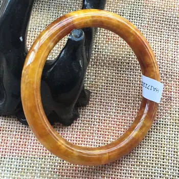 55.7mm Certified (Grade A) 100% Natural Yellow Jadeite JADE Bracelet Bangle 5407
55.7mm Certified (Grade A) 100% Natural Yellow Jadeite JADE Bracelet Bangle 5407