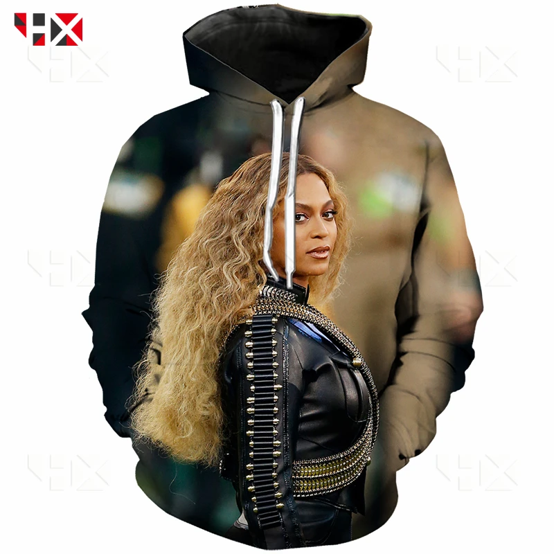 HX 2019 Summer New Fashion 3D Print Singer Beyonce T Shirt/Sweatshirt/Hoodie Unisex Harajuku Street Style Hot Sale Tops HX288
HX 2019 Summer New Fashion 3D Print Singer Beyonce T Shirt/Sweatshirt/Hoodie Unisex Harajuku Street Style Hot Sale Tops HX288