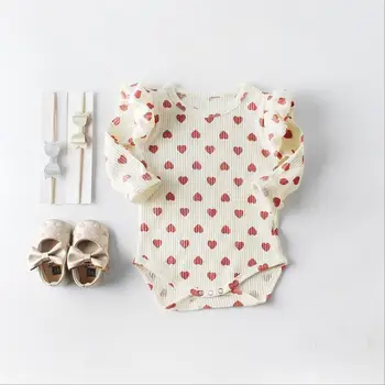 2019 Babys Girls Printed Romper Spring Ruffles Cotton Full Sleeve Babys Jumpsuit 0-2t PC888
2019 Babys Girls Printed Romper Spring Ruffles Cotton Full Sleeve Babys Jumpsuit 0-2t PC888