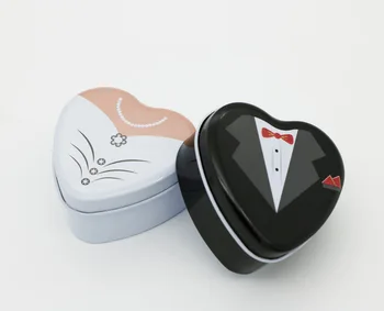 12 pcs Candy Tin Boxes for Wedding Ceremony Party Stuff Favors Tuxedo Bride Design Chocolate Gifts
12 pcs Candy Tin Boxes for Wedding Ceremony Party Stuff Favors Tuxedo Bride Design Chocolate Gifts