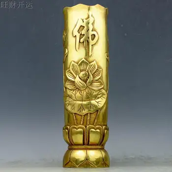 Free delivery of copper bronze incense tube ornaments lotus Buddha incense incense tube pen word Home Furnishing decoration
Free delivery of copper bronze incense tube ornaments lotus Buddha incense incense tube pen word Home Furnishing decoration