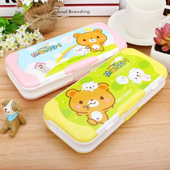 1 Pc Plastic Pencil Cases Gift For Kids Students Cartoon 3 Floors Pencil Box School Supplies 2 Colors Deli 95585
1 Pc Plastic Pencil Cases Gift For Kids Students Cartoon 3 Floors Pencil Box School Supplies 2 Colors Deli 95585