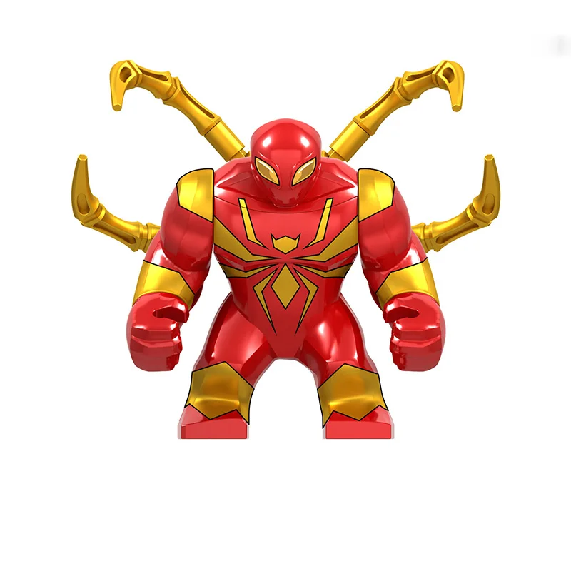 2019 New Marvel super heroes movie character Golden Armored Spiderman Building Blocks Bricks Toys Gifts
2019 New Marvel super heroes movie character Golden Armored Spiderman Building Blocks Bricks Toys Gifts