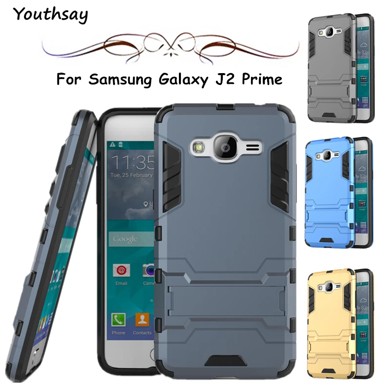 Фото Чехол для Samsung Galaxy J2 Prime Роскошный Жесткий армированный чехол телефона G532F |