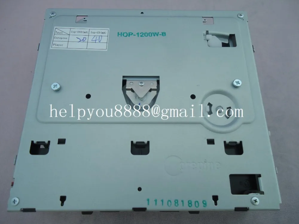 Corepine Foryou DVD mechanism DL-30 HOP-1200W-B laser inside mechanism without PC board for chinese OEM car audio navigation
Corepine Foryou DVD mechanism DL-30 HOP-1200W-B laser inside mechanism without PC board for chinese OEM car audio navigation