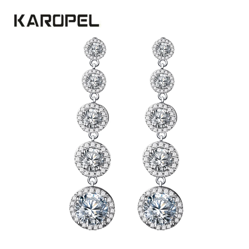 Long Tassel Zircon Earrings Women's Fashion Jewelry Circle Silver Single Pendant Earrings Gifts For Women
Long Tassel Zircon Earrings Women's Fashion Jewelry Circle Silver Single Pendant Earrings Gifts For Women