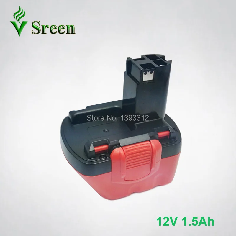New 12V Ni-Cd 1500mAh Rechargeable Power Tool Battery Replacement for Bosch Cordless Drill Battery 2 607 335 273 2 607 335 375
New 12V Ni-Cd 1500mAh Rechargeable Power Tool Battery Replacement for Bosch Cordless Drill Battery 2 607 335 273 2 607 335 375