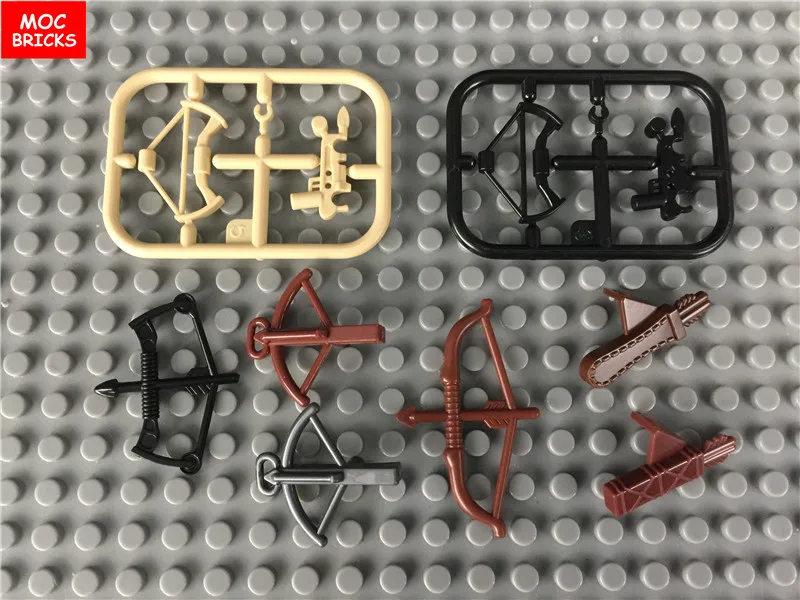10pcs/lot DIY Weapons Blocks Brown & Dark gray Crossbow Archer Action Figure Educational Building Blocks toys children gifts
10pcs/lot DIY Weapons Blocks Brown & Dark gray Crossbow Archer Action Figure Educational Building Blocks toys children gifts