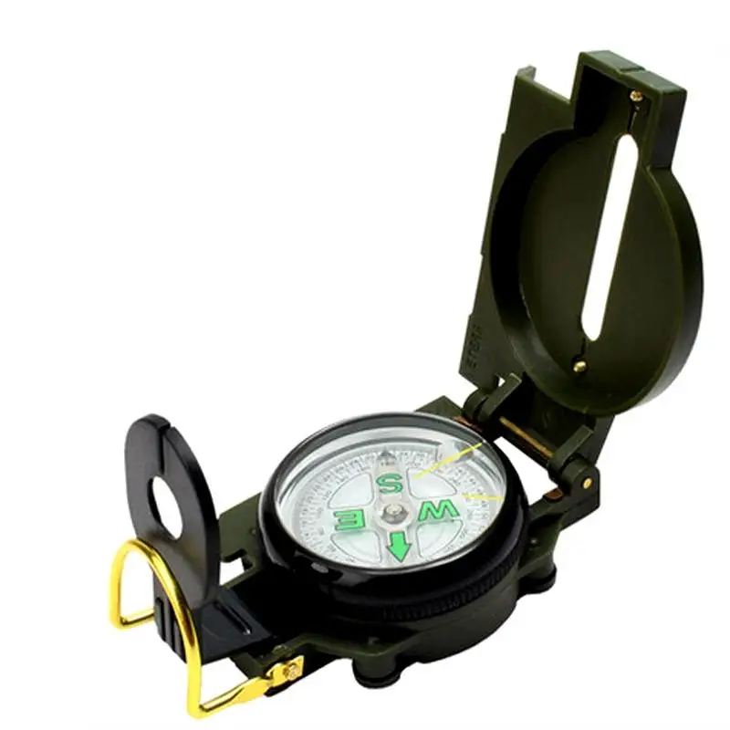 LC-3 Emergency Compass Military Style Lensatic Survival Hiking Sadoun.com