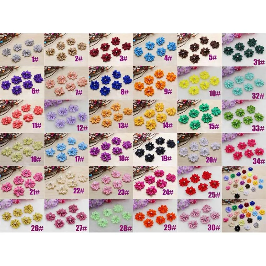 (100pcs/lot) 34 Colors Fabric Silk Flower For Accessories Multilayers Artificial Flower Hair Clips Satin Ribbon Hair Ornaments
(100pcs/lot) 34 Colors Fabric Silk Flower For Accessories Multilayers Artificial Flower Hair Clips Satin Ribbon Hair Ornaments