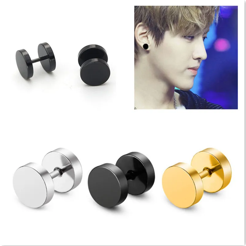 2018 Selling brand Punk titanium steel circular women fashion stud earrings stainless steel round cakes woman earrings
2018 Selling brand Punk titanium steel circular women fashion stud earrings stainless steel round cakes woman earrings