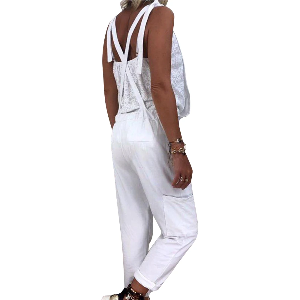 New 2019 Summer Jumpsuit Fashion Women Fashion High Waist Solid Pants Belt Korean Style Beach Party Femme Spodenki Damskie D40
New 2019 Summer Jumpsuit Fashion Women Fashion High Waist Solid Pants Belt Korean Style Beach Party Femme Spodenki Damskie D40