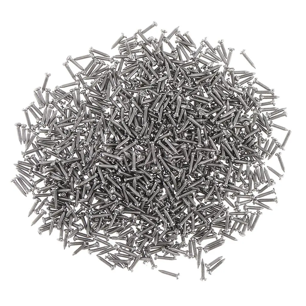 1000PCS Metal Eye Glasses Sunglasses Eyeglasses Spectacle Repair Tool Screws on Nut Nose Pad Optical Assortment Kit