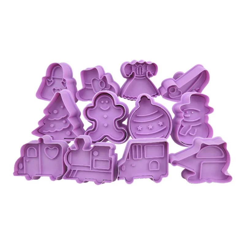 4pcs Christmas Pattern Plastic Baking Mold Kitchen Biscuit Cookie Cutter Pastry Plunger Stamp Die Fondant Cake Decorating Tools
4pcs Christmas Pattern Plastic Baking Mold Kitchen Biscuit Cookie Cutter Pastry Plunger Stamp Die Fondant Cake Decorating Tools
