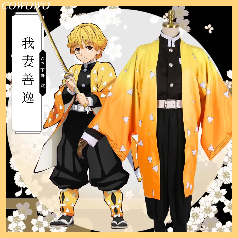 Anime!Demon Slayer:Kimetsu no Yaiba Agatsuma Zenitsu Combat Gear Uniform Cosplay Costume Halloween Outfit 2019 New Free Shipping
Anime!Demon Slayer:Kimetsu no Yaiba Agatsuma Zenitsu Combat Gear Uniform Cosplay Costume Halloween Outfit 2019 New Free Shipping