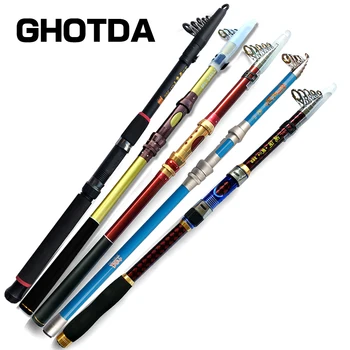 GHOTDA Telescopic Fishing Rod Carbon Fiber Spinning Sea Fishing Tackle Tools 2.1m-3.6m
GHOTDA Telescopic Fishing Rod Carbon Fiber Spinning Sea Fishing Tackle Tools 2.1m-3.6m