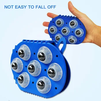 Top Luxury High Quality Handheld Magnetic Beads Massager Glove Design Body Slimming Massage Brush EK-New
Top Luxury High Quality Handheld Magnetic Beads Massager Glove Design Body Slimming Massage Brush EK-New