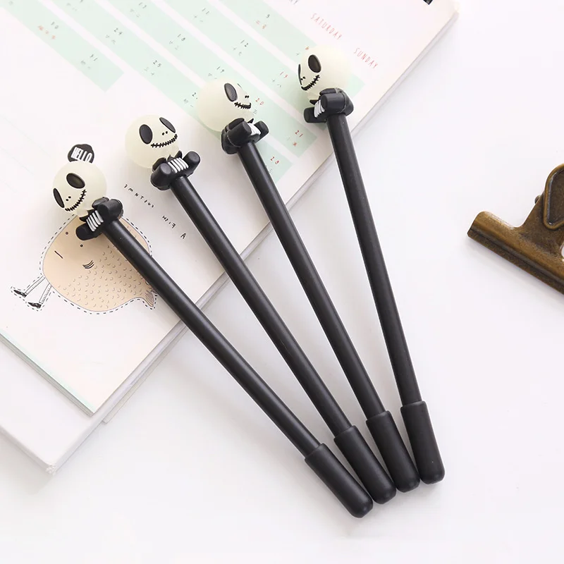 4pcs Naughty demon Glitter gel pen 0.5mm Black color pens Luminous funny gift School supplies Canetas escolar FB862
4pcs Naughty demon Glitter gel pen 0.5mm Black color pens Luminous funny gift School supplies Canetas escolar FB862