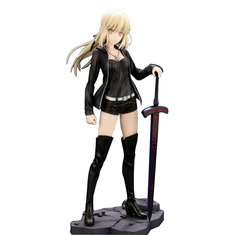 NEW hot 26cm Fate Zero Fate stay night black saber Arturia Pendragon action figure lifelike collection toys gift
NEW hot 26cm Fate Zero Fate stay night black saber Arturia Pendragon action figure lifelike collection toys gift
