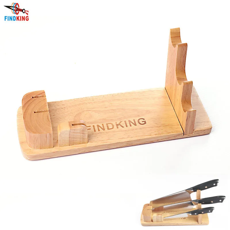 findking New Design 28*10*1.5cm Universal Oak Wood Knife Holder knife block knife stand for damascus knives set
findking New Design 28*10*1.5cm Universal Oak Wood Knife Holder knife block knife stand for damascus knives set