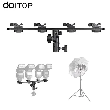 DOITOP M11-083 Fourfold Hot Shoe Flash Shoe Speedlite Umbrella Holder Portable Swivel Light Stand Bracket for Canon Nikon A3 
DOITOP M11-083 Fourfold Hot Shoe Flash Shoe Speedlite Umbrella Holder Portable Swivel Light Stand Bracket for Canon Nikon A3