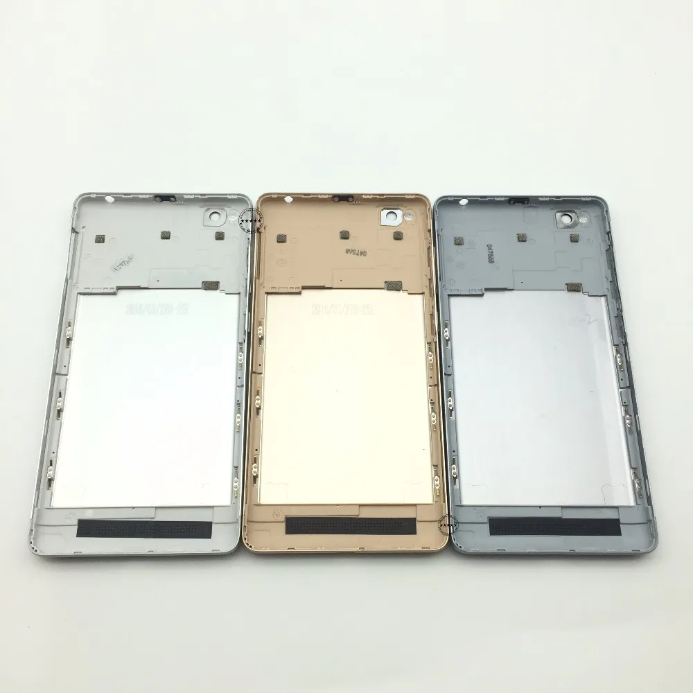 Original Metal Back Shell Housing Door Battery Cover Case For Xiaomi Redmi 3 With Audio + - Buttons Boot Keys Camera Glass Lens | Мобильные