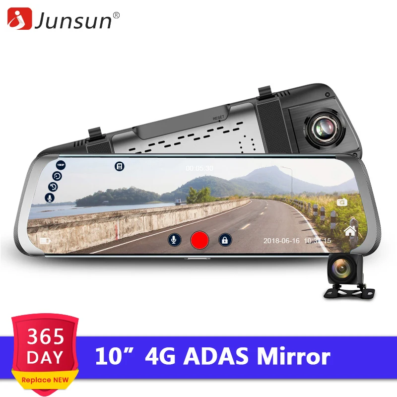 Junsun 4G Android Car DVR with Parking Monitor FHD 1080P RearView Mirror ADAS Dash Cam Camera Video Recorder Registrar Dashcam
Junsun 4G Android Car DVR with Parking Monitor FHD 1080P RearView Mirror ADAS Dash Cam Camera Video Recorder Registrar Dashcam