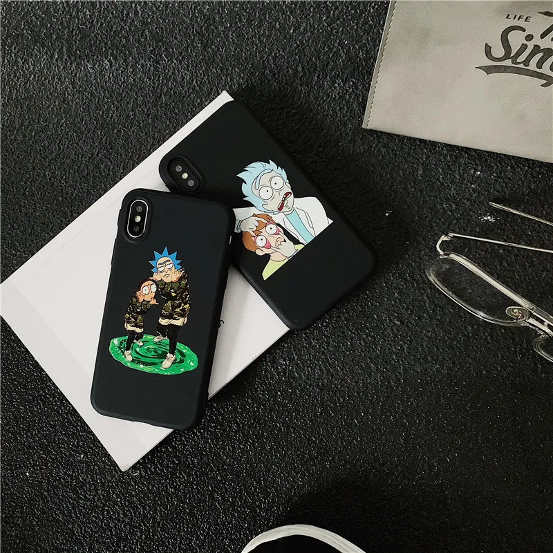 Mouplayca For iphone 6 6s 7 8 plus X Xs Max XR phone cases Lovely cartoon scrawl Rick and Morty soft candy TPU back cover
Mouplayca For iphone 6 6s 7 8 plus X Xs Max XR phone cases Lovely cartoon scrawl Rick and Morty soft candy TPU back cover