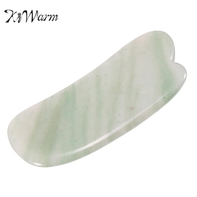 KiWarm Portable Natural Gua Sha Board Green Jade Stone Guasha Cure Acupuncture Massage Tool Body Face Beauty Health Gemstone
KiWarm Portable Natural Gua Sha Board Green Jade Stone Guasha Cure Acupuncture Massage Tool Body Face Beauty Health Gemstone