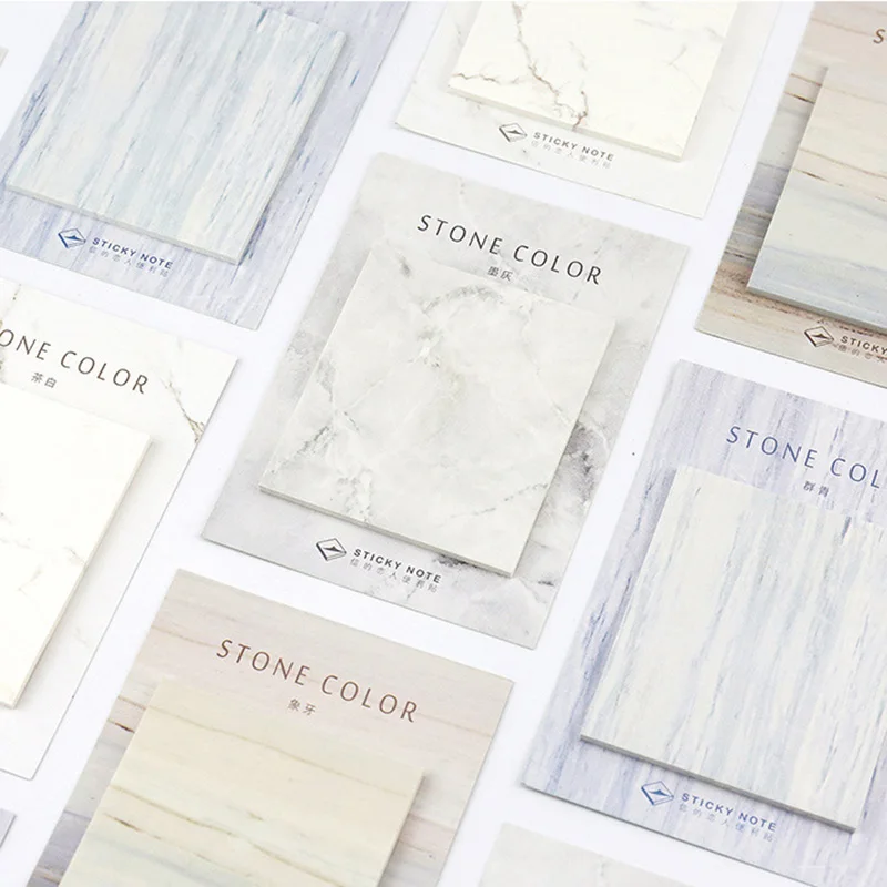 Creative Korean Sstationery Kawaii Marble Pattern Memo Pad Sticky Paper Cute Stonecolor Writing Pads Office School Supplies
Creative Korean Sstationery Kawaii Marble Pattern Memo Pad Sticky Paper Cute Stonecolor Writing Pads Office School Supplies