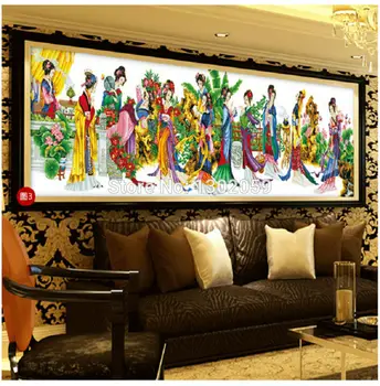 Available High Quality Embroidery Package Cross Stitch Kit Twelve Pretty Angel 18CT/16CT/14CT/11CT/9CT 
Available High Quality Embroidery Package Cross Stitch Kit Twelve Pretty Angel 18CT/16CT/14CT/11CT/9CT