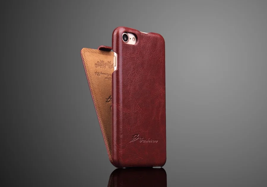 Genuine Leather Vertical Flip Cover Case for Apple iPhone 6, Original Fundas Coque with Gift Screen Protector for iPhone 6S
Genuine Leather Vertical Flip Cover Case for Apple iPhone 6, Original Fundas Coque with Gift Screen Protector for iPhone 6S