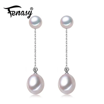 FENASY white pearl earrings 925 Sterling Silver earrings party vintage earrings Double pearl Jewelry for Women long earrings
FENASY white pearl earrings 925 Sterling Silver earrings party vintage earrings Double pearl Jewelry for Women long earrings