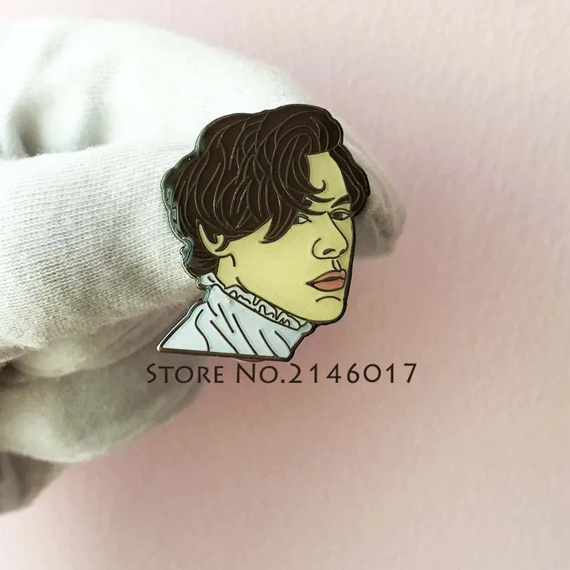50pcs Custom Pin Badge Popular Harry Styles Sweet Creature Enamel Pin Meme Cartoon Metal Collar Musician Lapel Pins and Brooch
50pcs Custom Pin Badge Popular Harry Styles Sweet Creature Enamel Pin Meme Cartoon Metal Collar Musician Lapel Pins and Brooch