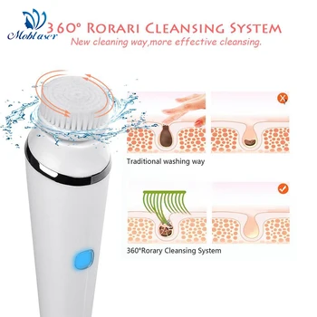 Facial Cleansing Spin Brush USB Rechargeable Electric Face Massager Waterproof for Deep Cleaning Exfoliating Firming foreoing
Facial Cleansing Spin Brush USB Rechargeable Electric Face Massager Waterproof for Deep Cleaning Exfoliating Firming foreoing