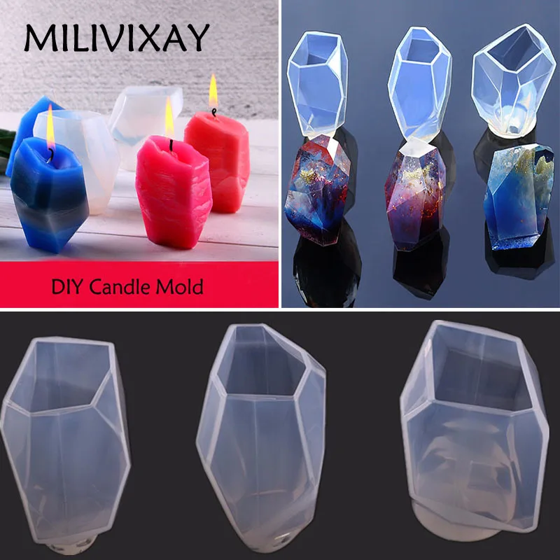 MILIVIXAY 1Pcs Ore Shape DIY Candle Mold Food Frade Silicone Candle Making Aromatherapy Mould Handmade Jewelry
MILIVIXAY 1Pcs Ore Shape DIY Candle Mold Food Frade Silicone Candle Making Aromatherapy Mould Handmade Jewelry