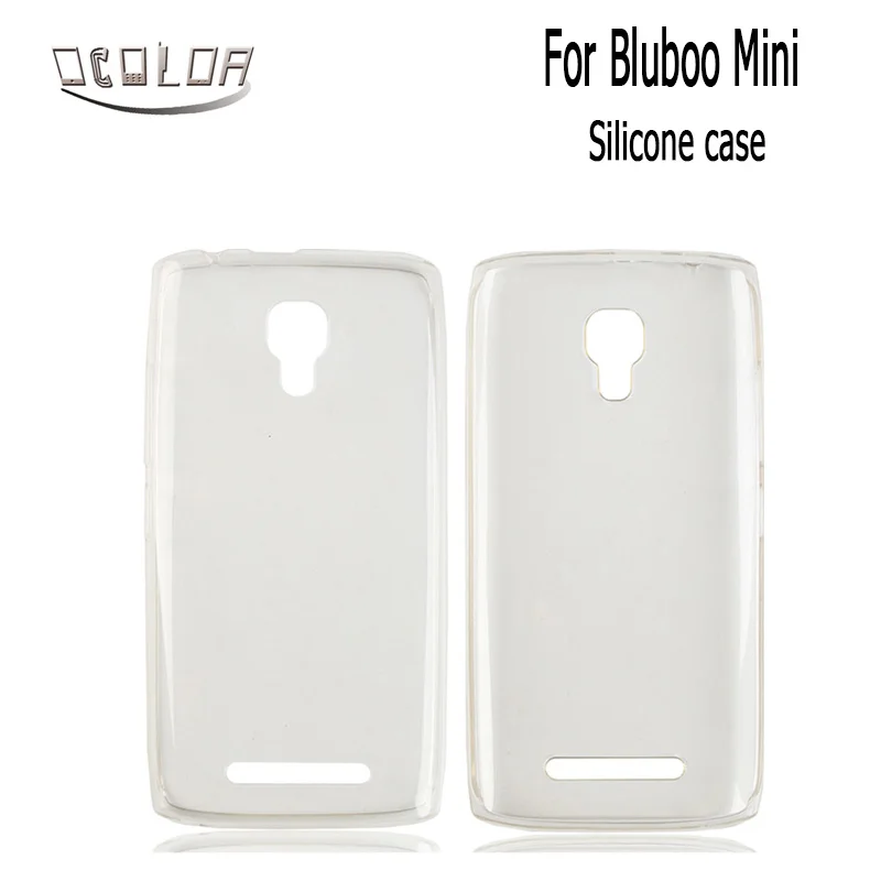Ocolor для BLUBOO мини-кремний чехол прозрачный антидетонационный ТПУ телефона