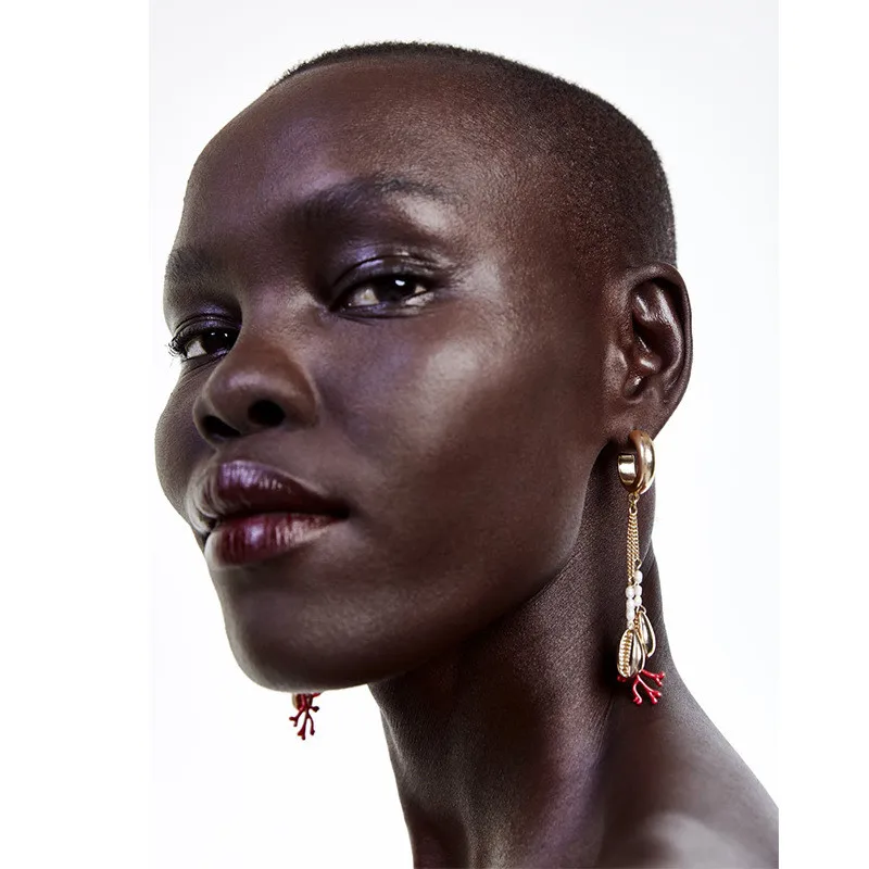 Gold Color Multi Link Dangle Earrings 2019 ZA Trendy Coral Shell Pendants Long Chain Pearl Earrings for Women Best Gift ET1199
Gold Color Multi Link Dangle Earrings 2019 ZA Trendy Coral Shell Pendants Long Chain Pearl Earrings for Women Best Gift ET1199