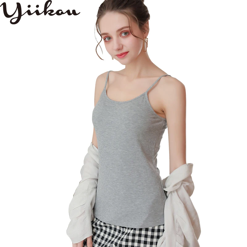 Women's summer Korean version of the new lace M beauty back sling female fashion sexy wear bottoming shirt 
Women's summer Korean version of the new lace M beauty back sling female fashion sexy wear bottoming shirt