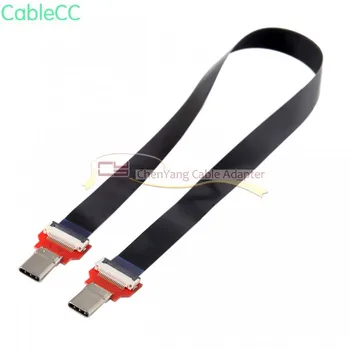 20cm FPC Flat USB 3.1 Type-C USB-C Male to Male Data Cable for Macbook & Laptop & Phone & Drive
20cm FPC Flat USB 3.1 Type-C USB-C Male to Male Data Cable for Macbook & Laptop & Phone & Drive