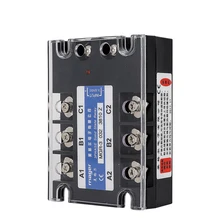 10A DC-AC Three Phase Solid State Relay SSR-10A (MGR-3 032 3810 Z) Solid State Relay 3-32V DC 380V AC With protective covers
10A DC-AC Three Phase Solid State Relay SSR-10A (MGR-3 032 3810 Z) Solid State Relay 3-32V DC 380V AC With protective covers