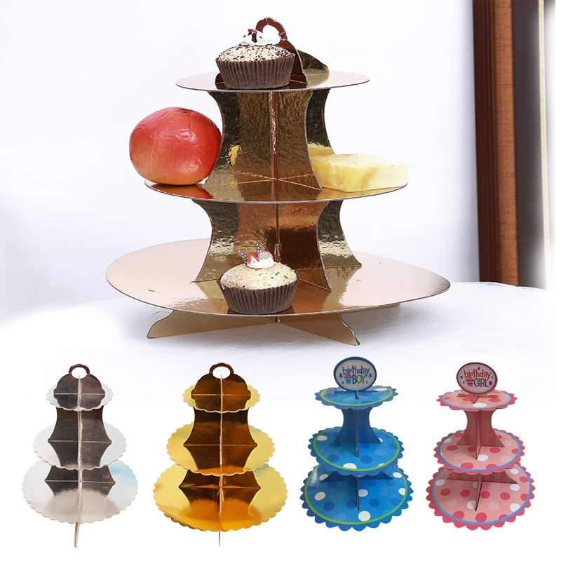 Hoomall 3-Tier Cake Stand And Fruit Plate Round Cupcake Cardboard Stand For Wedding Home Birthday Party Decoration Cake Tools
Hoomall 3-Tier Cake Stand And Fruit Plate Round Cupcake Cardboard Stand For Wedding Home Birthday Party Decoration Cake Tools