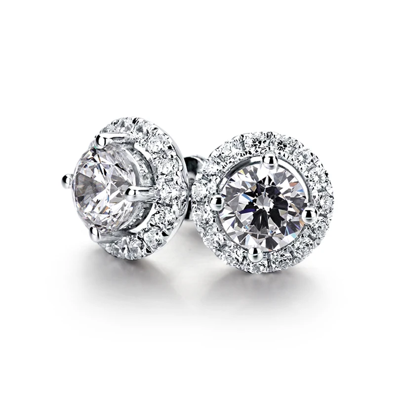 CHEESTAR JEWELS Fine sterling silver jewelry 925 silver woman earrings new design earrings with round 6.0mm cubic zirconia
CHEESTAR JEWELS Fine sterling silver jewelry 925 silver woman earrings new design earrings with round 6.0mm cubic zirconia