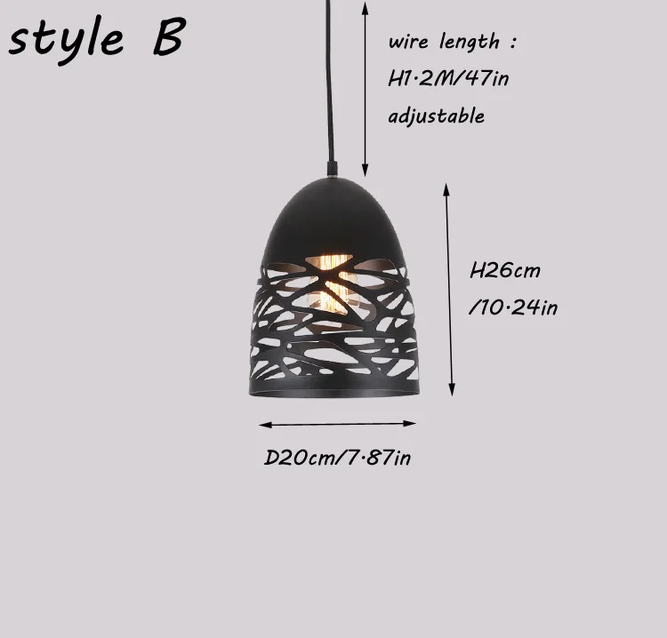 Modern Laser Cut Pendant Light Indoor Decorative Dining Room Pendant Lamp Black White Contemporary Pendant Light (12)