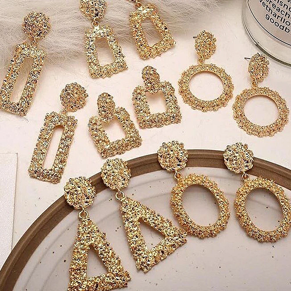 Girlgo Punk Metal Za Square Dangle Earrings For Women Geometric Round Maxi Statement Earring Boho Vintage Drop Pendiente Jewelry
Girlgo Punk Metal Za Square Dangle Earrings For Women Geometric Round Maxi Statement Earring Boho Vintage Drop Pendiente Jewelry