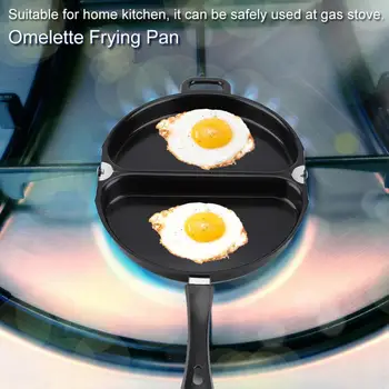 Portable Double Side Omelette Pot Folding Non-stick Frying Pan Omelette Egg Breakfast Maker Kitchen Cookware
Portable Double Side Omelette Pot Folding Non-stick Frying Pan Omelette Egg Breakfast Maker Kitchen Cookware