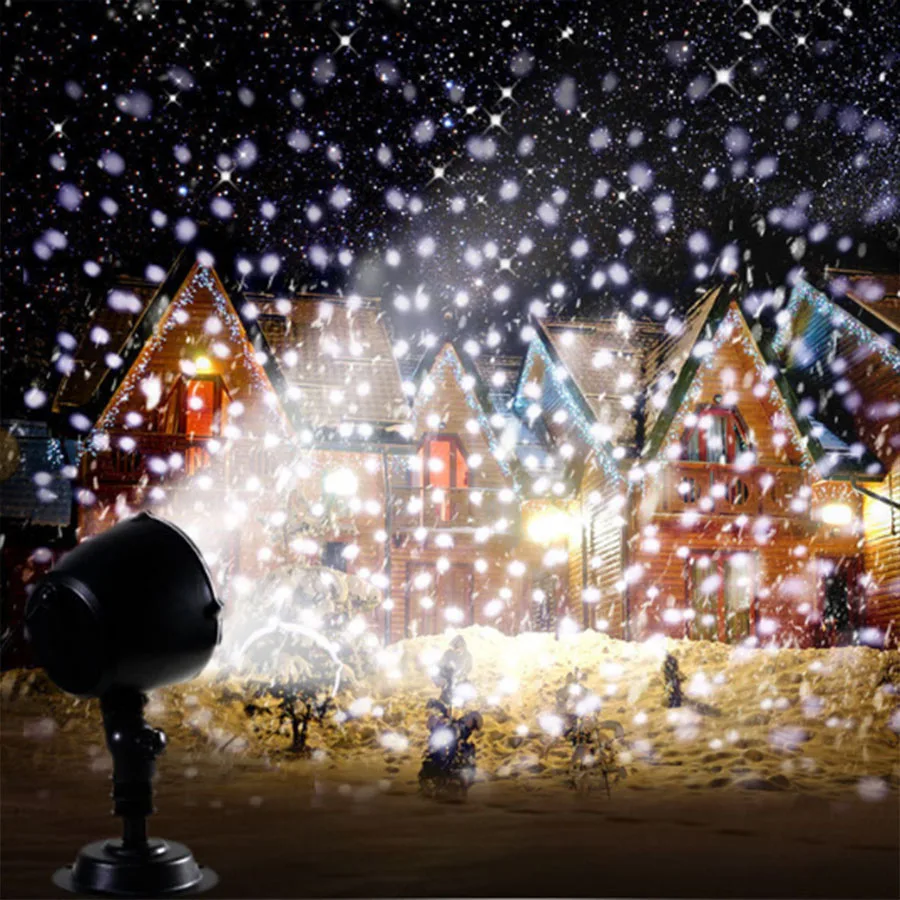 Thrisdar 5w LED White Snowflake Projector Garden Snow Light Waterproof Christmas Day Party Light Effect Light Decoration
Thrisdar 5w LED White Snowflake Projector Garden Snow Light Waterproof Christmas Day Party Light Effect Light Decoration